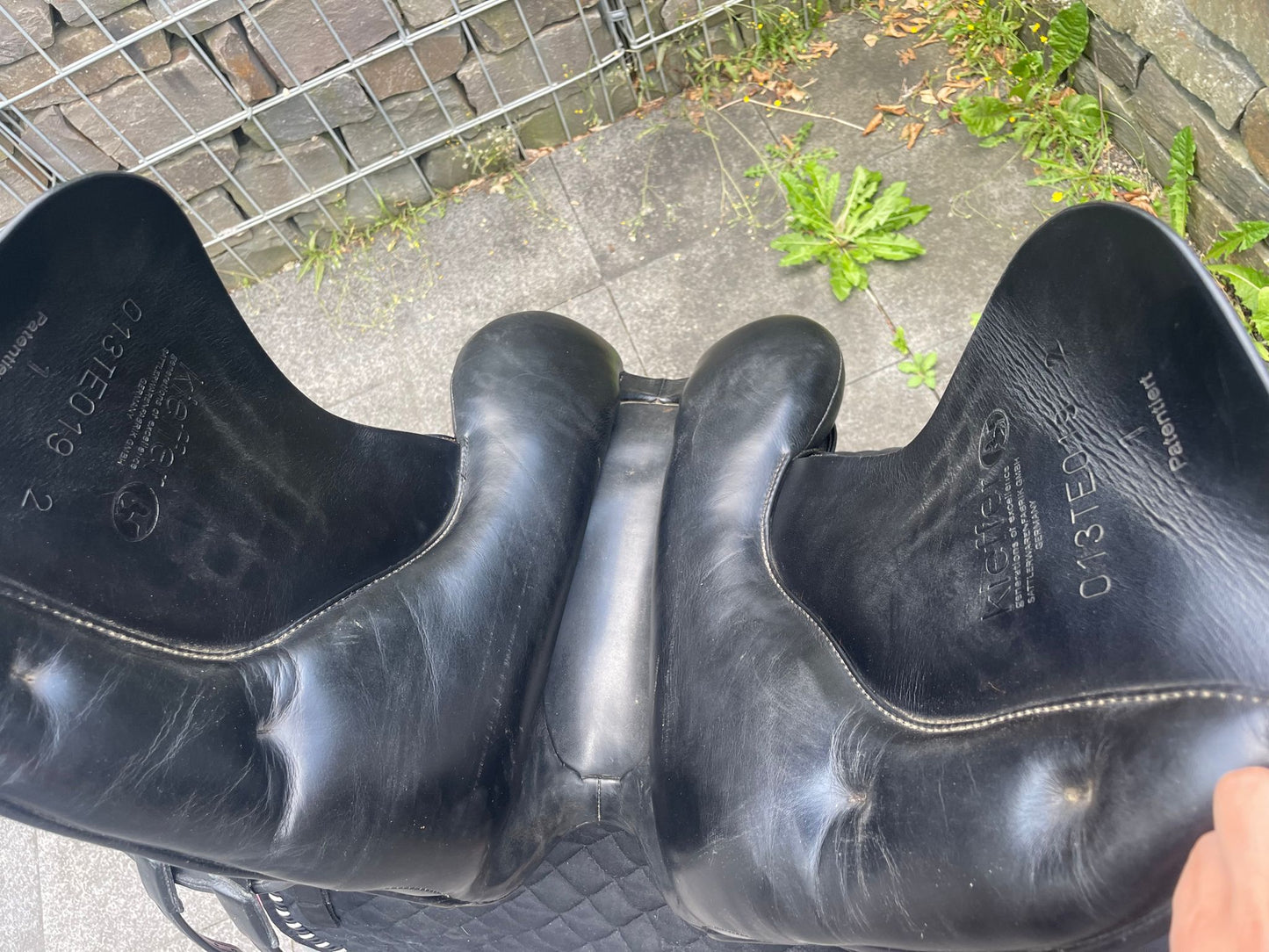 Kieffer Lusitano Exclusiv DP 17" schwarz Dressursattel, Pferdesattel Shop
