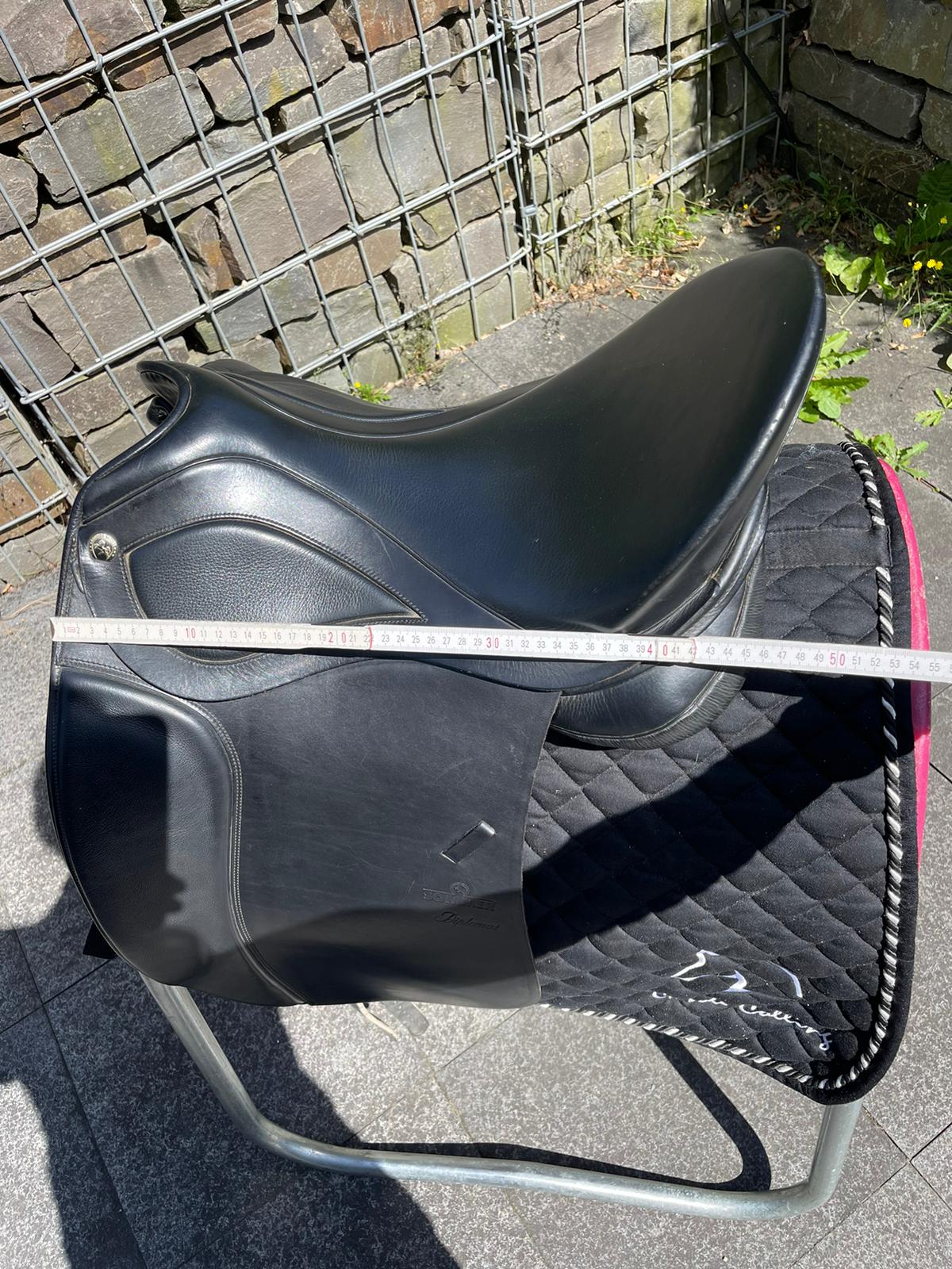 Sommer Diplomat Dressur  17,5" schwarz Dressursattel, Pferdesattel Shop