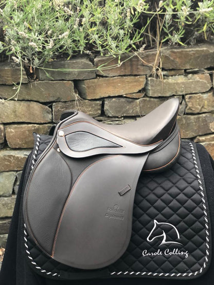Sommer Diplomat VS 17" Mocca/Schwarz Vielseitigkeitssattel [NEU] - Pferdesattel Shop