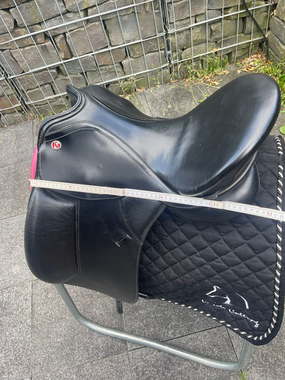 Kieffer Lusitano Exclusiv DP 17" schwarz Dressursattel, Pferdesattel Shop