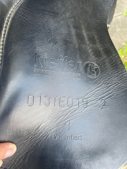 Kieffer Lusitano Exclusiv DP 17" schwarz Dressursattel, Pferdesattel Shop