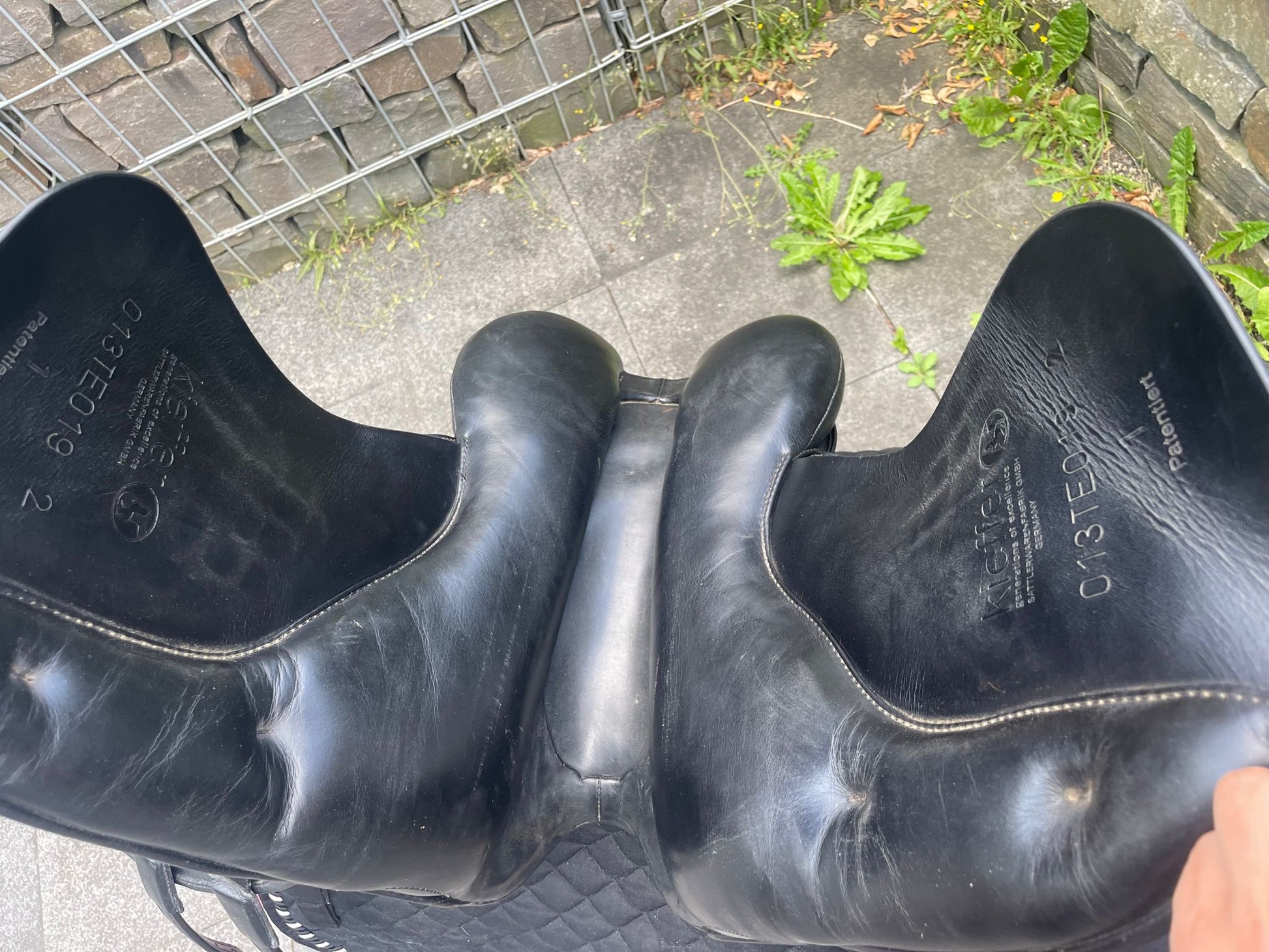 Kieffer Lusitano Exclusiv DP 17" schwarz Dressursattel, Pferdesattel Shop