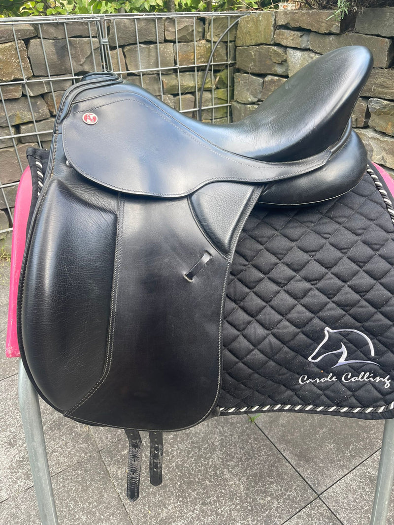 Kieffer Lusitano Exclusiv DP 17" schwarz Dressursattel