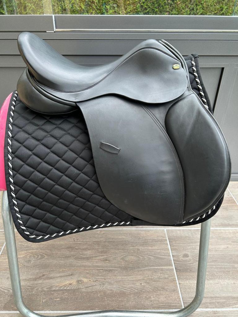 Ideal Equestrian VS 17,5" Schwarzer Vielseitigkeitssattel