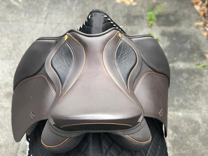 Sommer Diplomat VS 17" Mocca/Schwarz Vielseitigkeitssattel [NEU] - Pferdesattel Shop