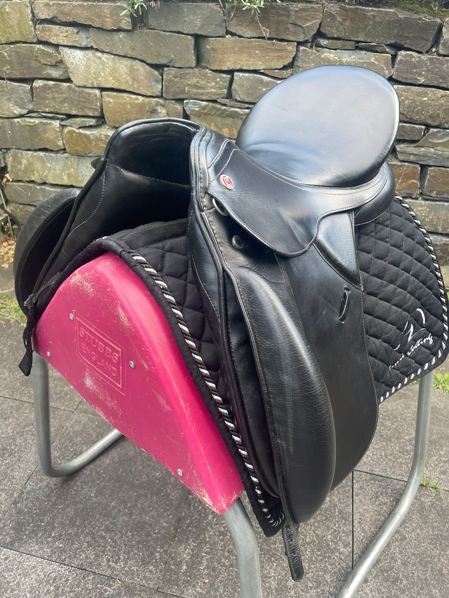 Kieffer Lusitano Exclusiv DP 17" schwarz Dressursattel, Pferdesattel Shop