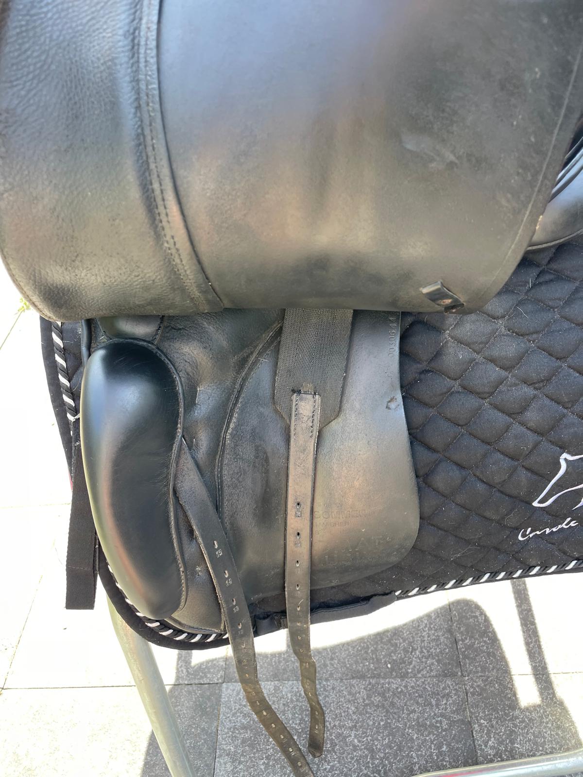 Sommer Diplomat DS  17,5" schwarz, Dressursattel