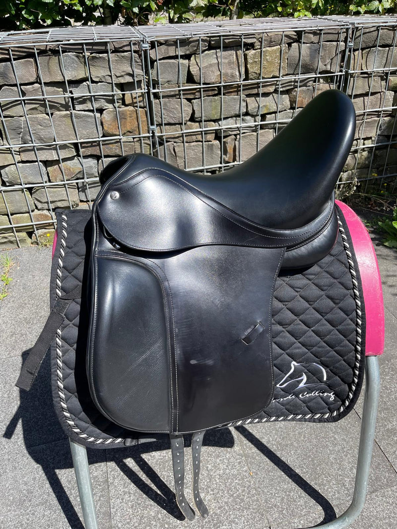 3P NZT Dressur 17" schwarz Dressursattel