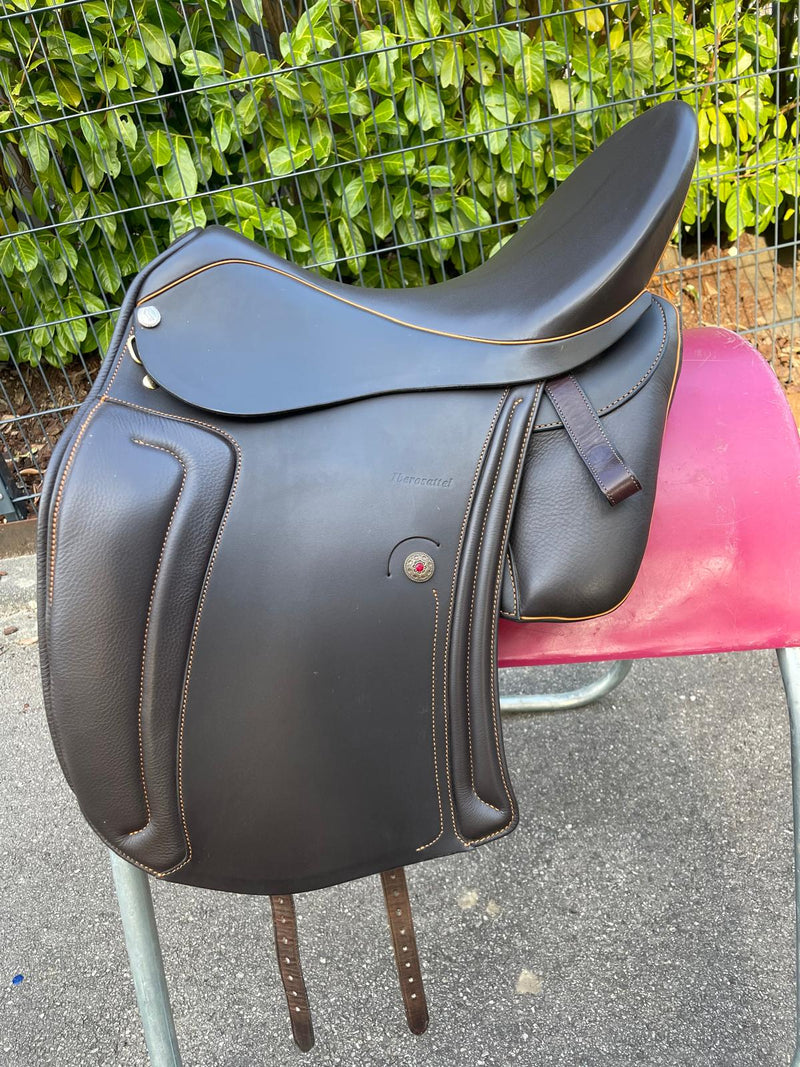 Iberosattel Cordoba 18" mocca