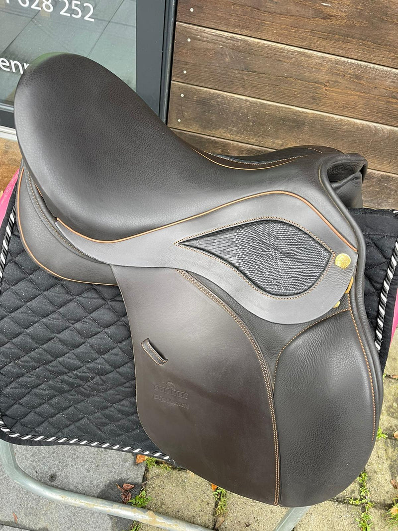 Sommer Diplomat VS 17" Mocca Vielseitigkeitssattel