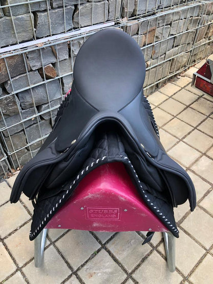 Sommer Somero Classic DS 17,5" Kroko/Incusa Dressursattel [NEU] - Pferdesattel Shop