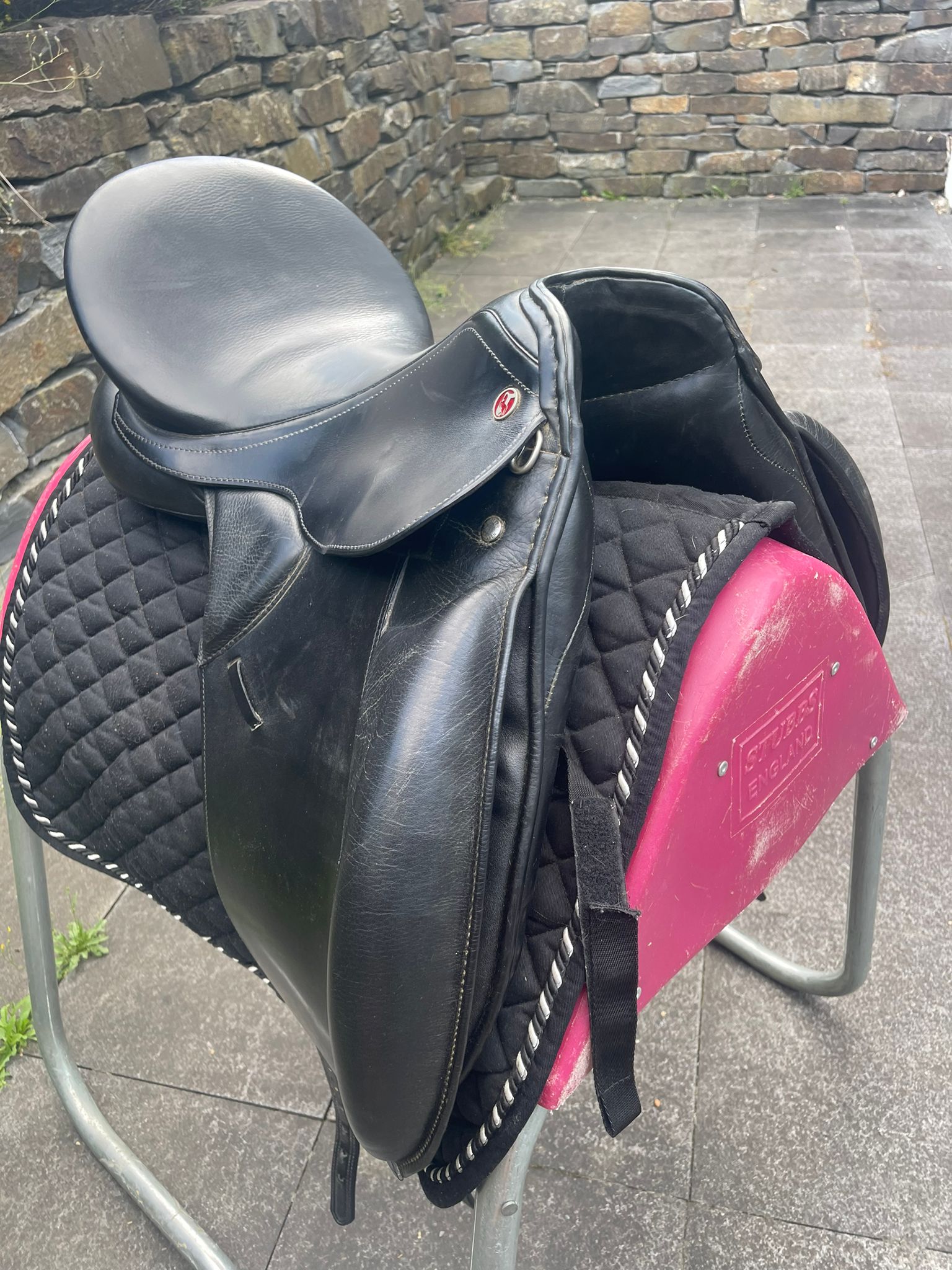 Kieffer Lusitano Exclusiv DP 17" schwarz Dressursattel, Pferdesattel Shop