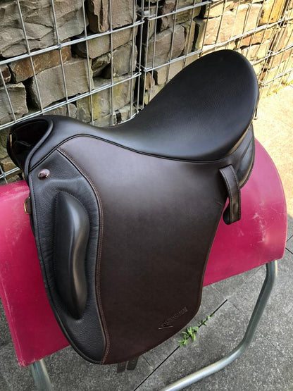 Sommer Remos X-Cross DS 17,5" Mocca Dressursattel [NEU] - Pferdesattel Shop