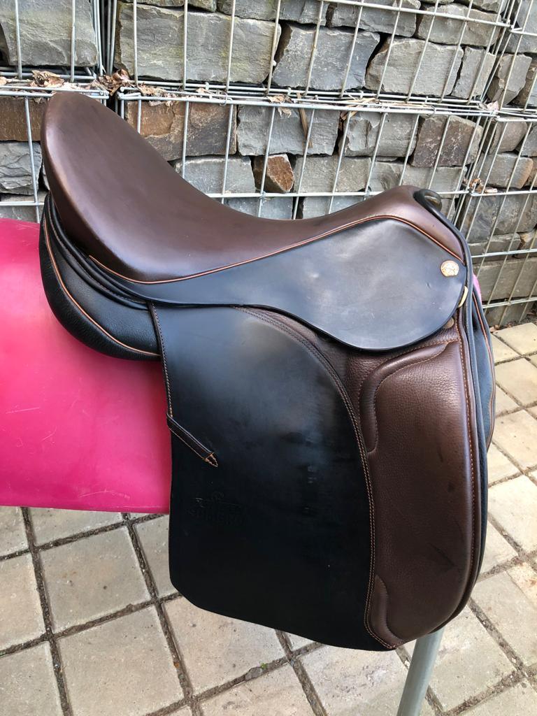 Sommer Somero Classic Dressursattel 18" Mocca/Schwarz