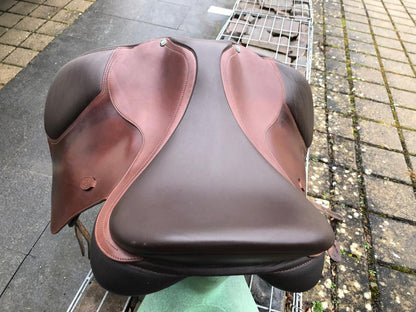 Arena Saddles All Purpose 17“ Braun Vielseitigkeitssattel - Pferdesattel Shop