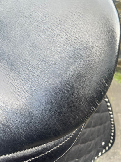 Kieffer Lusitano Exclusiv DP 17" schwarz Dressursattel, Pferdesattel Shop