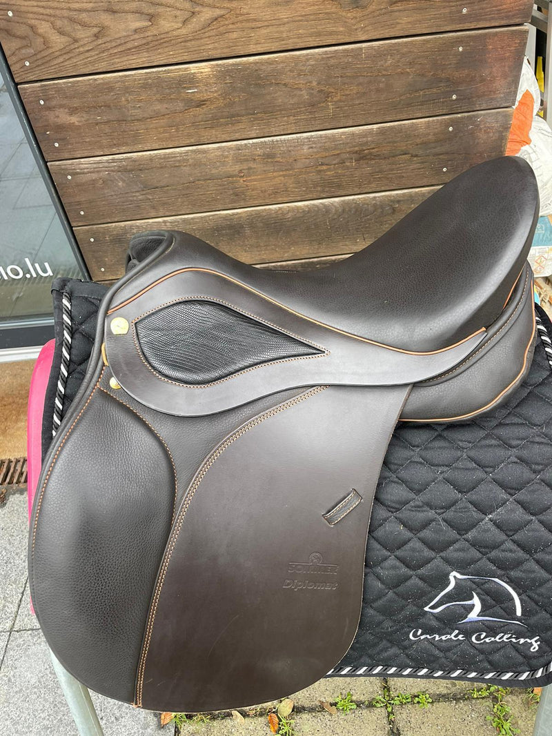 Sommer Diplomat VS 17" Mocca Vielseitigkeitssattel