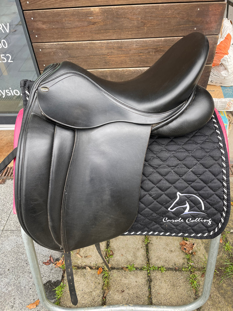 Fryso Legacy 17,5" Schwarzer Dressursattel