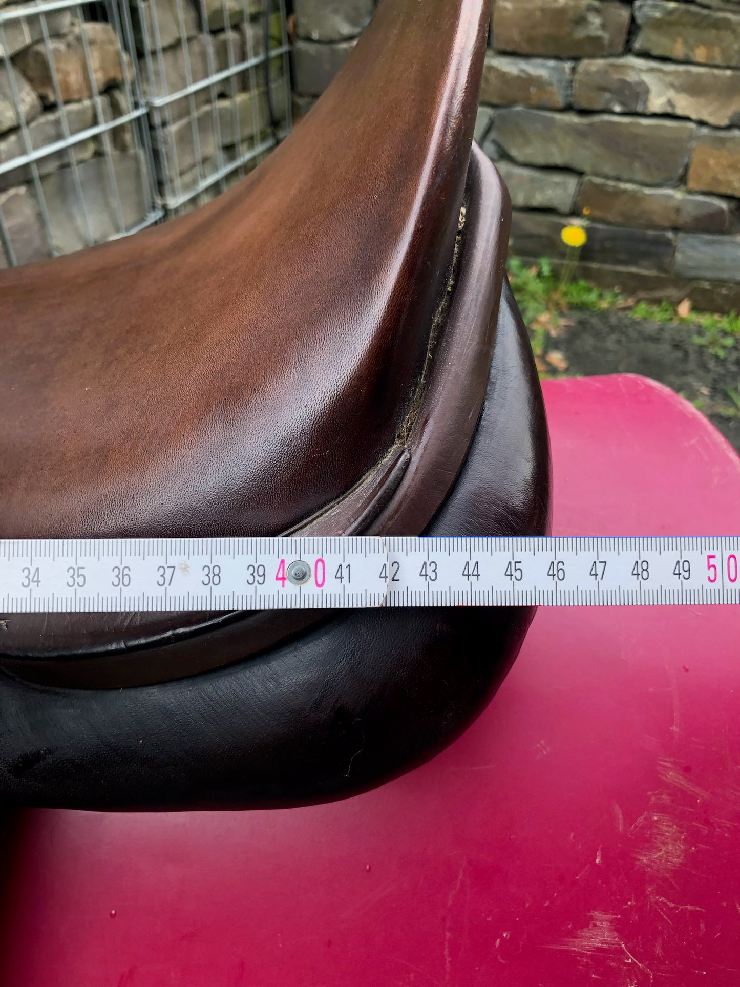 Peter Menet Dressursattel 17" Braun - Pferdesattel Shop