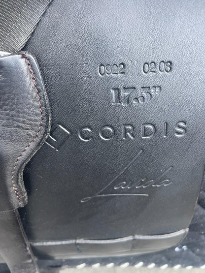 Cordis Lavida schwarz 17,5" - Pferdesattel Shop