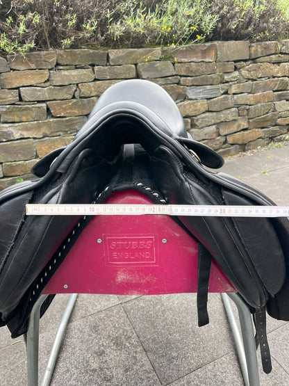 Rossberg 17,5"  schwarz Dressursattel, Pferdesattel Shop