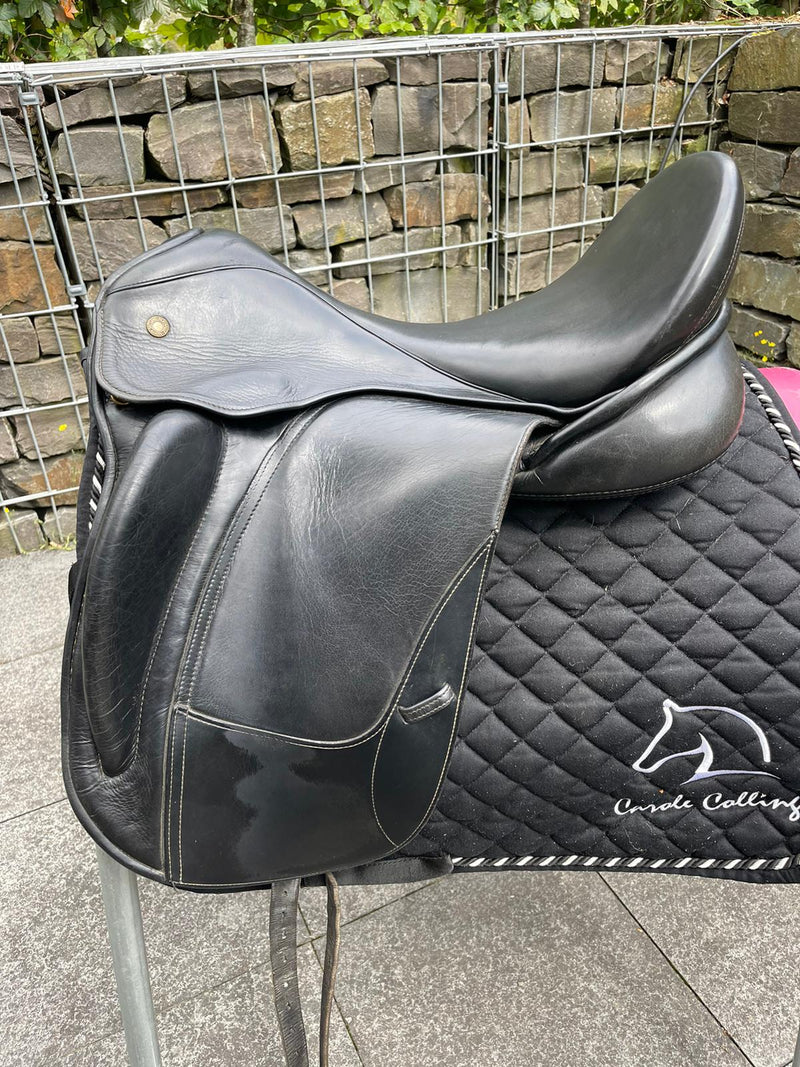 Fichtbauer Paura KCR 18" schwarz  Dressursattel