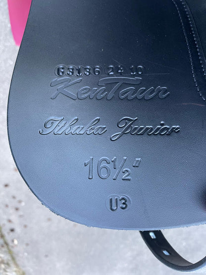 Kentaur Ithaka Junior 16,5" schwarz Dressursattel  [NEU], Pferdesattel Shop