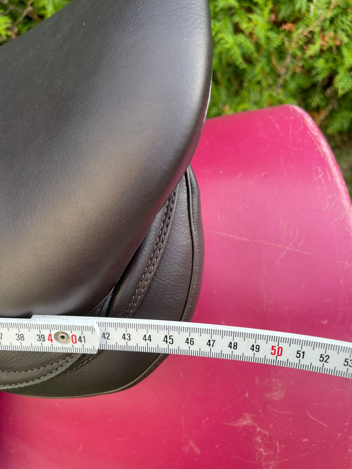 Jorge Canaves One 17,5" Dunkelbrauner Springsattel [NEU], Pferdesattel Shop