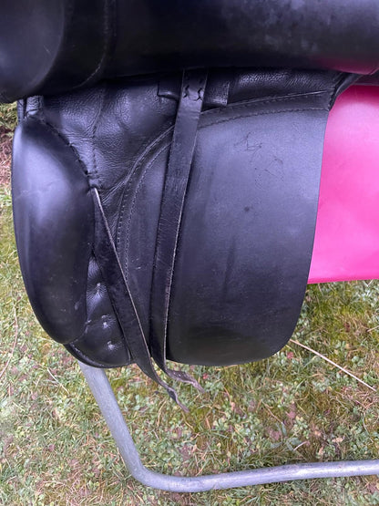 Passier Caprilli Münchhausen 17,5" schwarz Dressursattel, Pferdesattel Shop