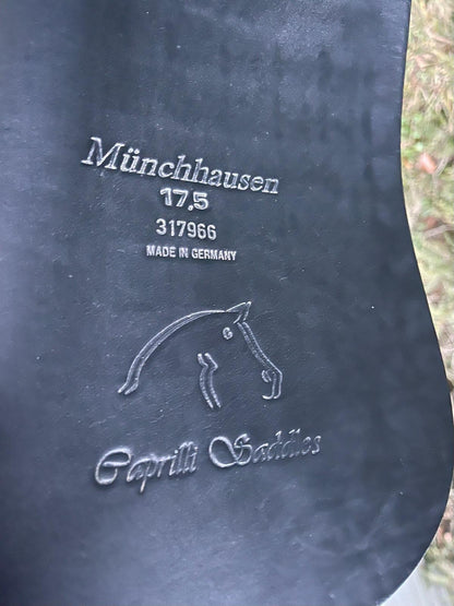 Passier Caprilli Münchhausen 17,5" schwarz Dressursattel, Pferdesattel Shop