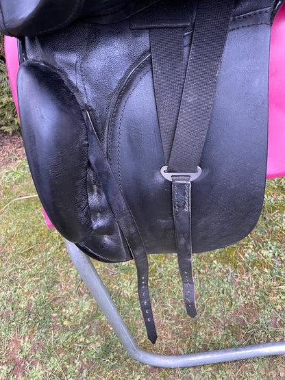Passier Caprilli Münchhausen 17,5" schwarz Dressursattel, Pferdesattel Shop