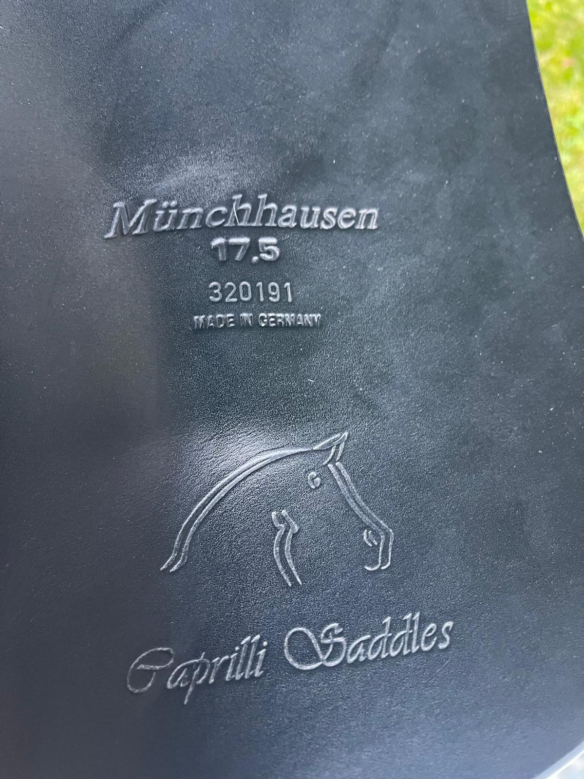 Passier Caprilli Münchhausen 17,5" schwarz Dressursattel, Pferdesattel Shop