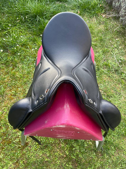 Kieffer Piet 17" schwarz Dressursattel [NEU], Pferdesattel Shop