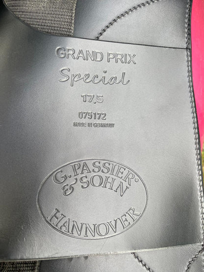 Passier Grand Prix Special Dressursattel "Swarovski" 17,5" schwarz, Pferdesattel Shop