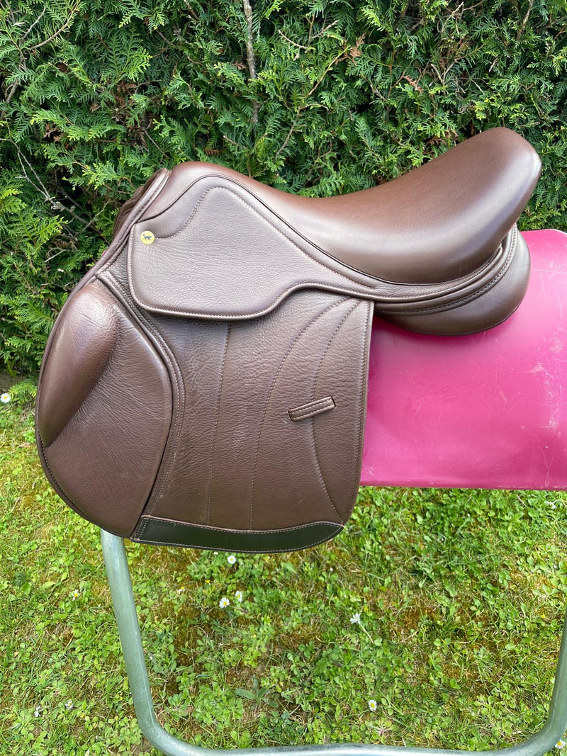 GK Springsattel braun 17,5