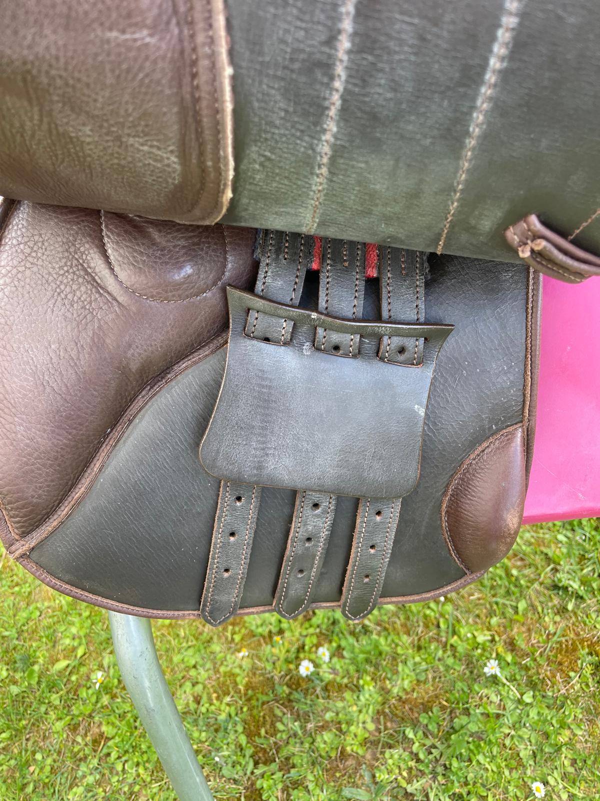 GK Springsattel braun 17,5, Pferdesattel Shop