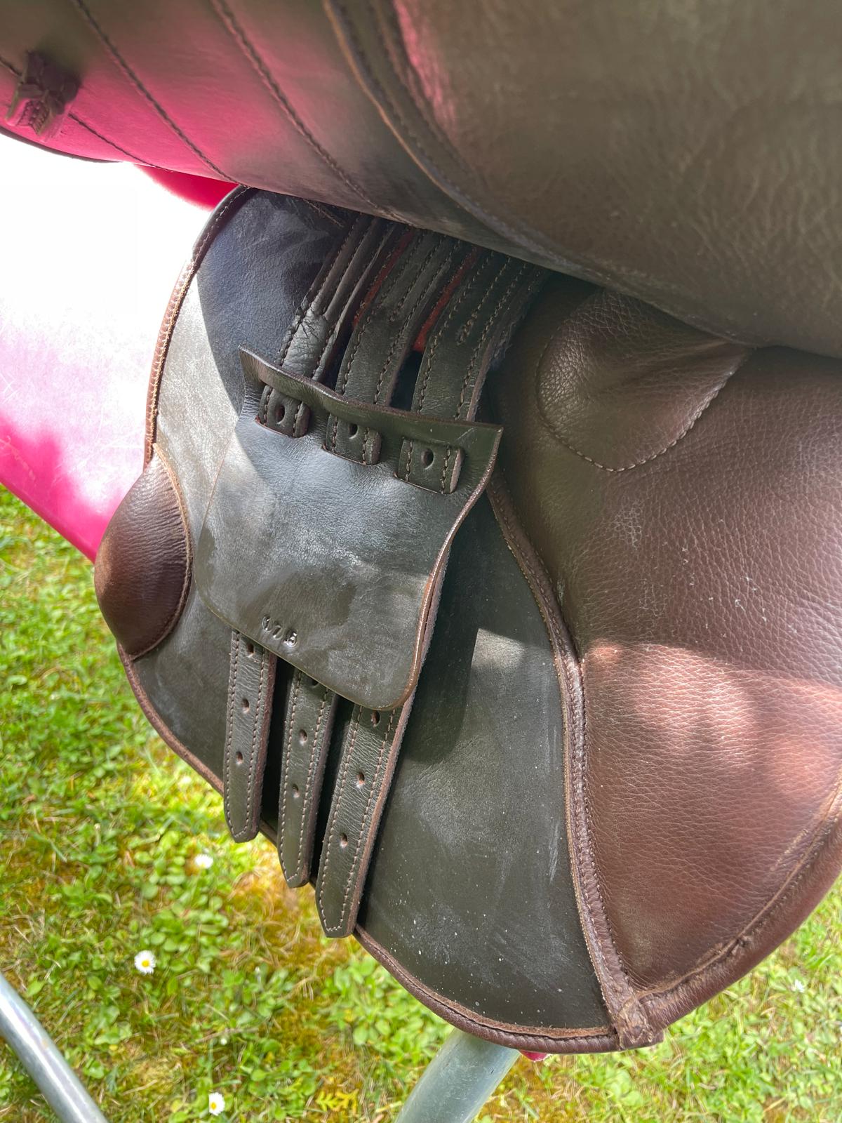 GK Springsattel braun 17,5, Pferdesattel Shop