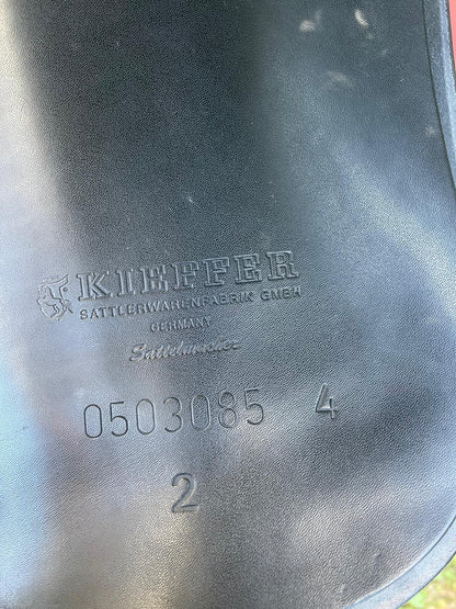 Kieffer Europe CT Dressursattel, Sitzgrösse 2 schwarz, Pferdesattel Shop