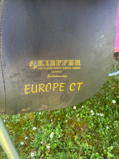 Kieffer Europe CT Dressursattel, Sitzgrösse 2 schwarz, Pferdesattel Shop