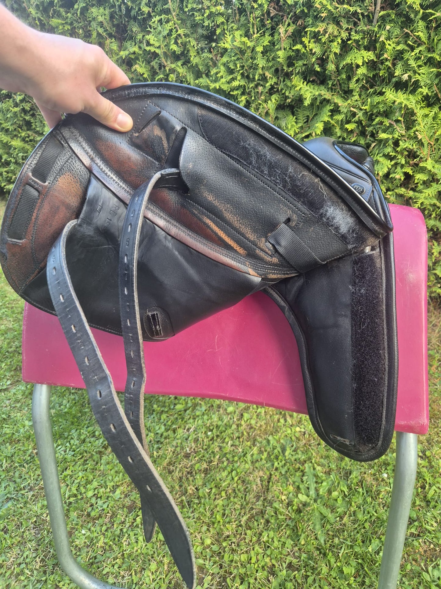 PDS Dressursattel schwarz