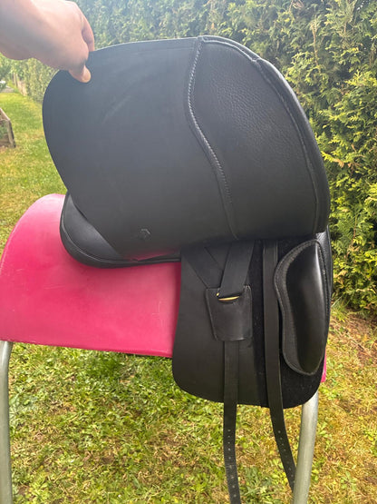 Sommer Passion DS Halbmond "Galaxy 608" schwarz 17,5" Pferdesattel Shop