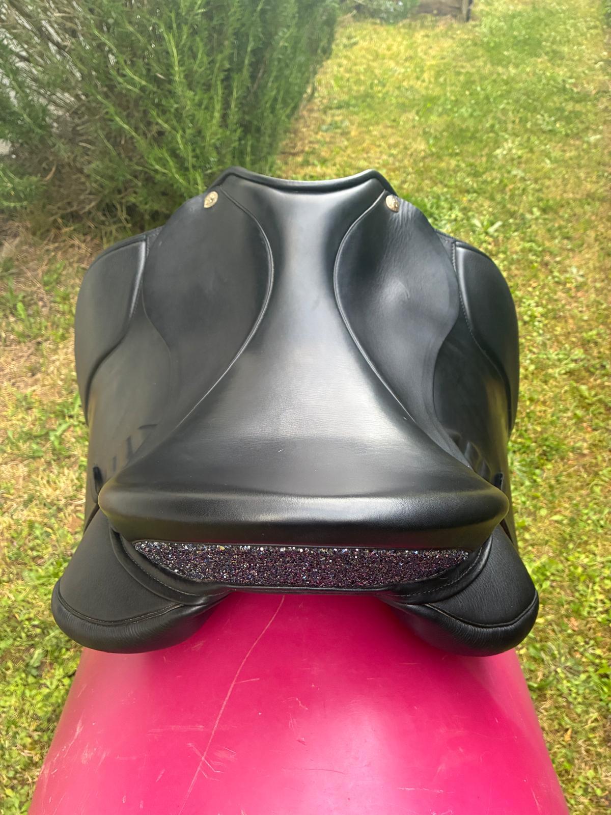 Sommer Passion DS Halbmond "Galaxy 608" schwarz 17,5" Pferdesattel Shop