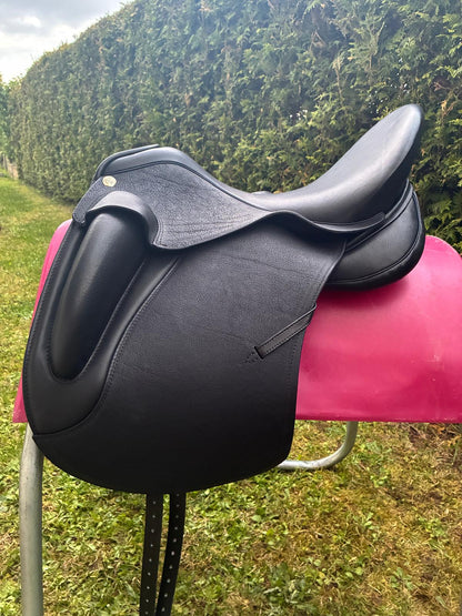 Sommer Novalis  "Kroko Lack"  17,5" schwarz [NEU],Pferdesattel Shop
