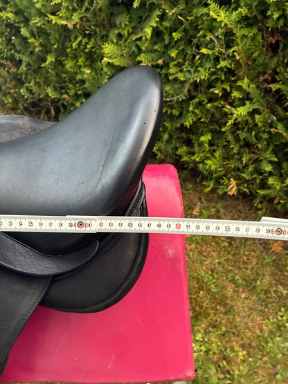 Sommer Novalis  "Kroko Lack"  17,5" schwarz [NEU],Pferdesattel Shop