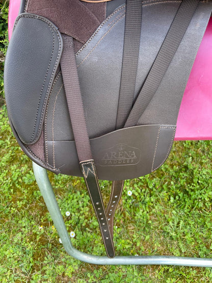 Arena Saddles All Purpose 17,5“ braun Vielseitigkeitssattel, Pferdesattel Shop