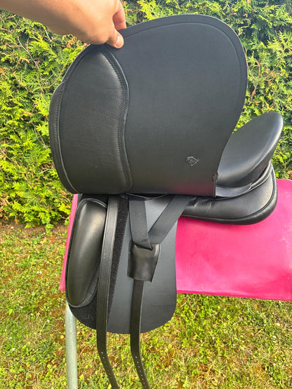 Sommer Passion DS Lack schwarz 17,5" [NEU], Pferdesattel Shop