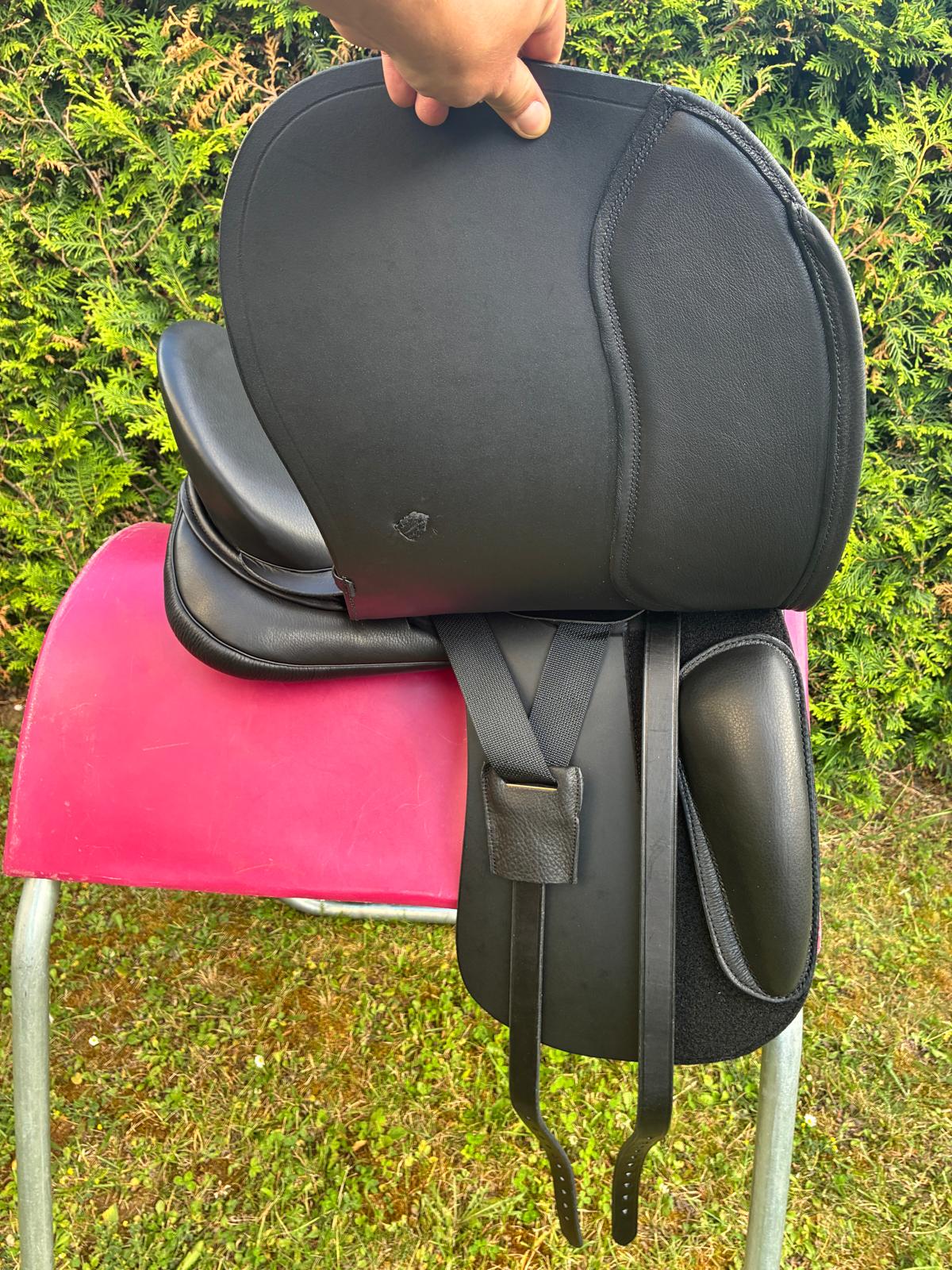 Sommer Passion DS Lack schwarz 17,5" [NEU], Pferdesattel Shop