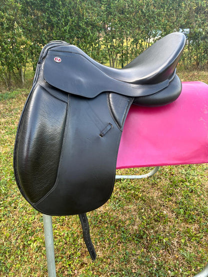 Kieffer Lusitano Evo  17" schwarz Dressursattel, Pferdesattel Shop