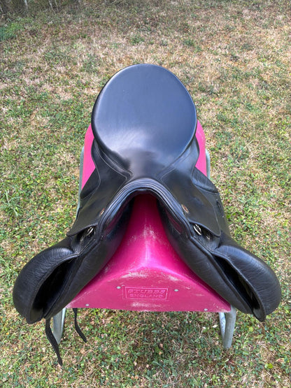 Kieffer Lusitano Evo  17" schwarz Dressursattel, Pferdesattel Shop