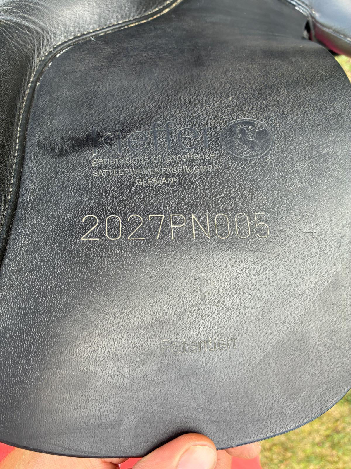 Kieffer Lusitano Evo  17" schwarz Dressursattel, Pferdesattel Shop